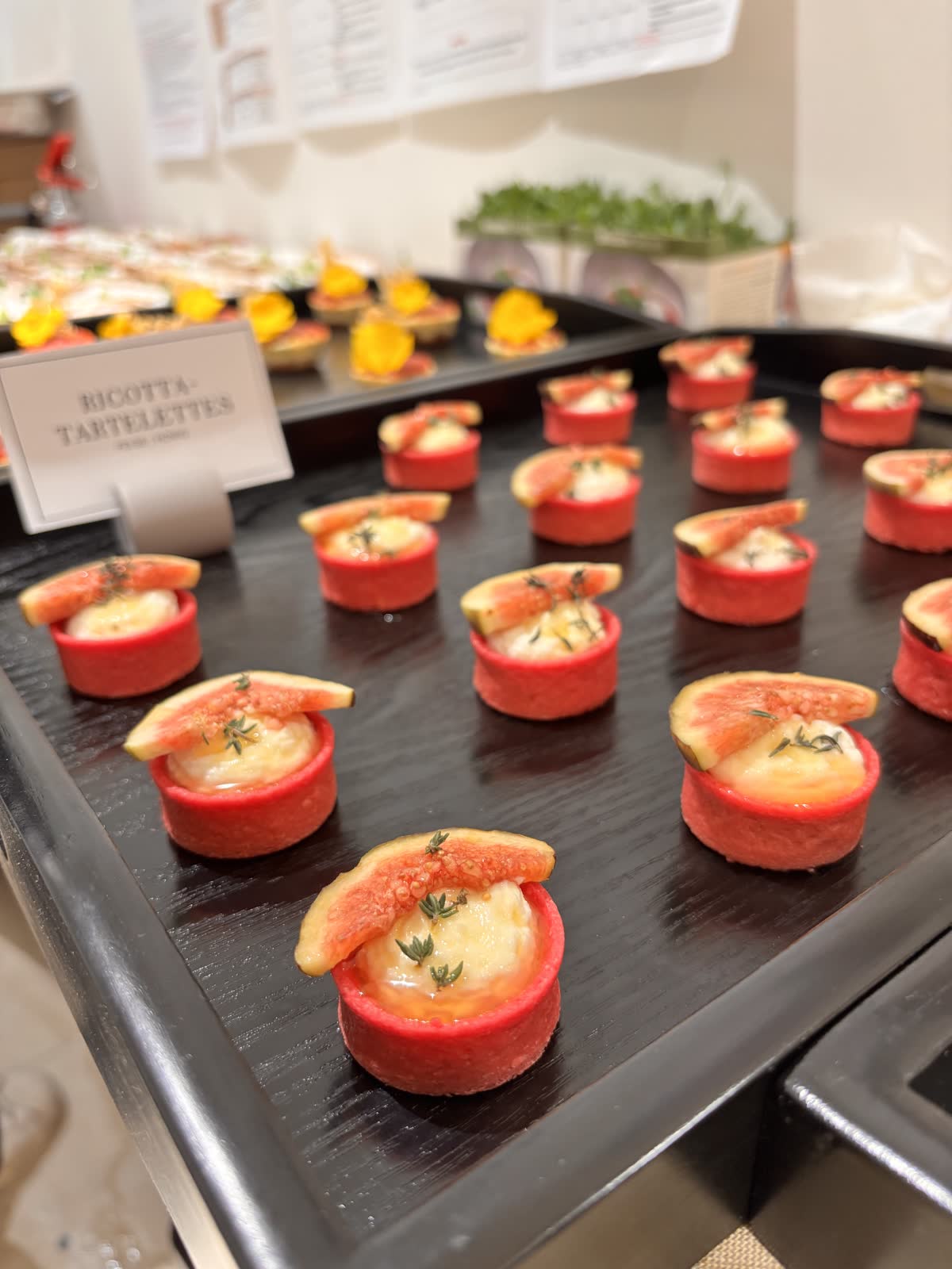 Ricotta-Tartelettes mit Feigen